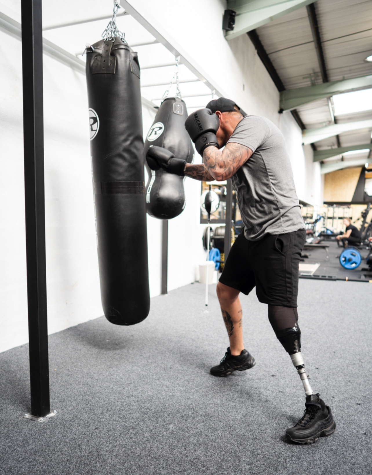 Matt Edwards who plans to climb Mount Snowdon in North Wales with his friend Jack Sharpe on Saturday, with the added challenge of doing the hike on crutches.