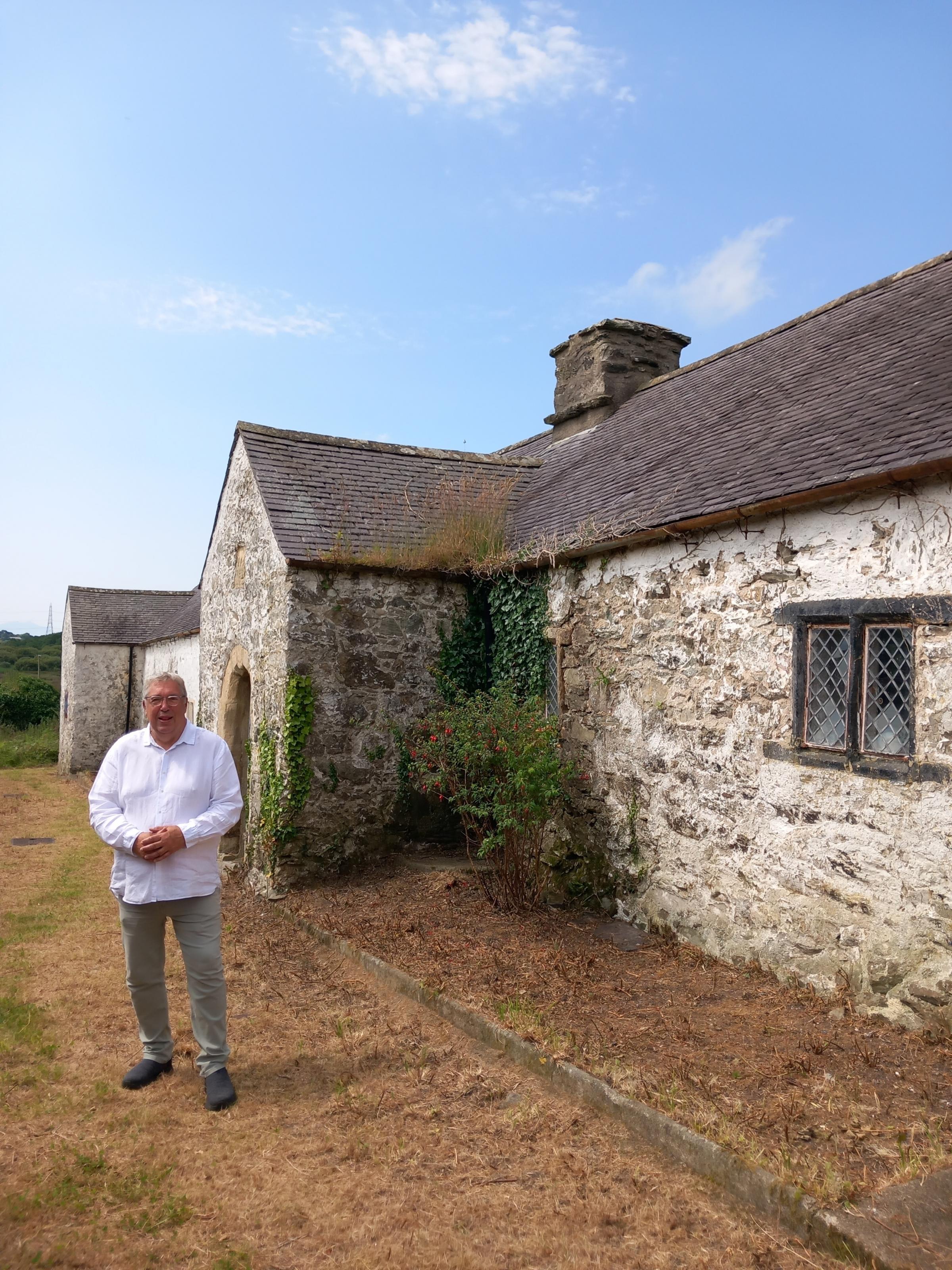 Dafydd Idriswyn Roberts - one of trustees of the Penmynydd Almshouses (Image Dale Spridgeon)