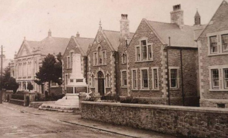 Historic image of the Shirehall building at Llangefni (Image Anglesey County council planning documents) 