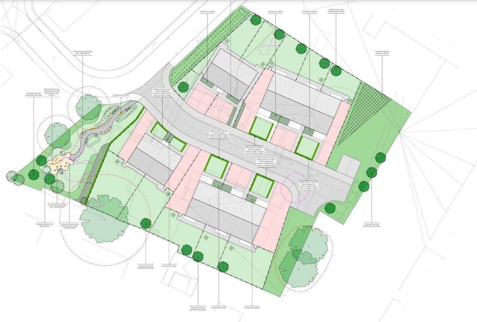 Ysgol Babanod Mawr siite In Bangor where 10 affordable homes will be developed (Image Cyngor Gwynedd Planning Docs)