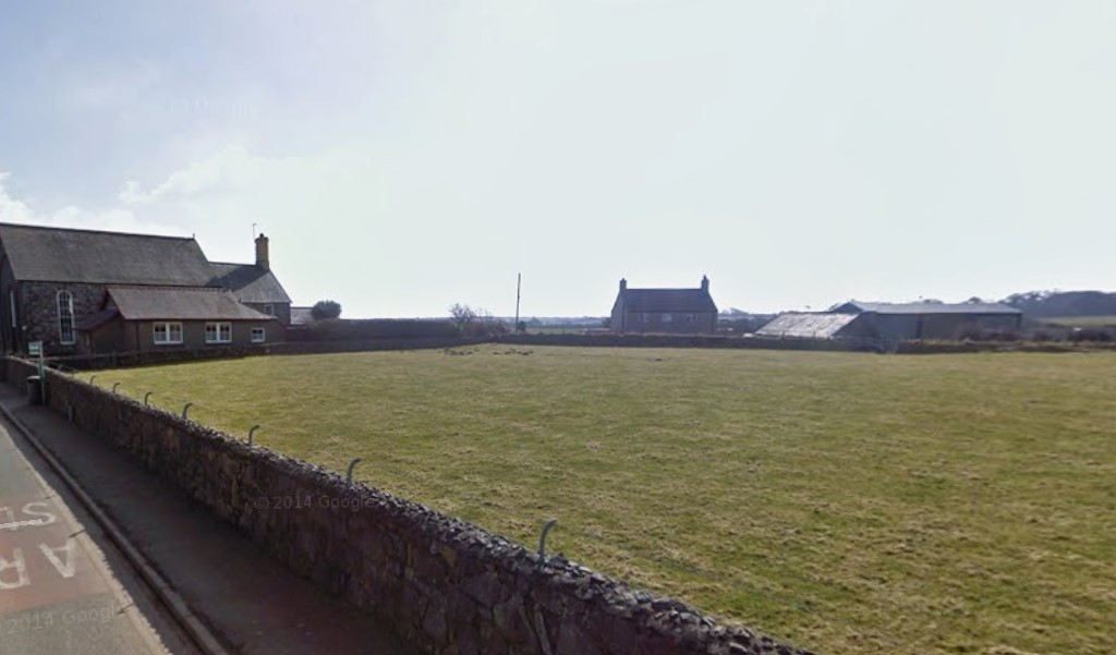 Affordable homes plan at Cae Capel, Botwnnog (Image Googl Map)